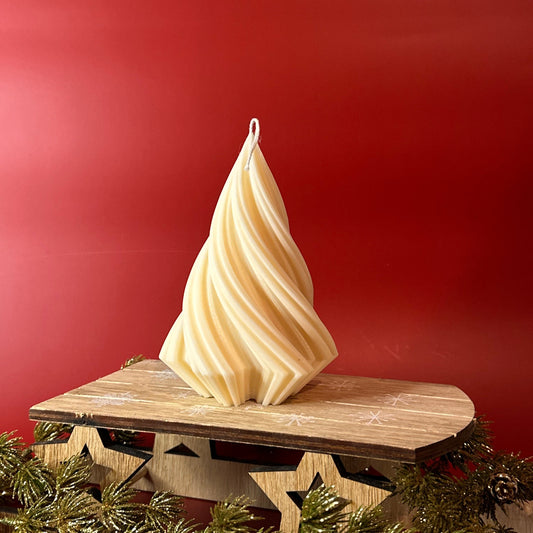 bougie sapin de noël